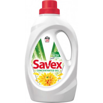 Рідкий засіб для прання Savex 2в1 Fresh 1.1 л (3800024045615)