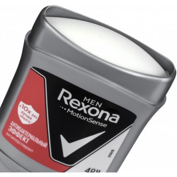 Дезодорант-антиперспірант stick Rexona Антибактеріальний ефект 50 мл (87294910)