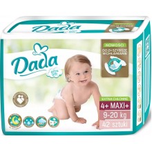Підгузки дитячі DADA Extra Soft (4+) maxi+ 9-20 кг 42 шт (8594001939657)