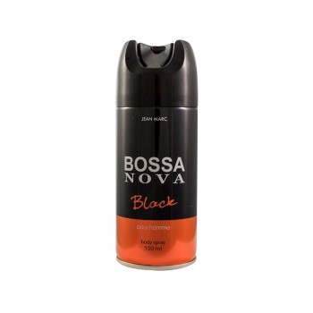 Дезодорант-спрей мужской Jean Marc Bosa Nova Black 150 мл (5908241710069)