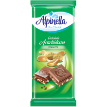Шоколад молочный Alpinella с Арахисом 90 г (5901806003026)