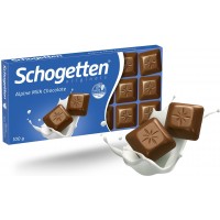 Шоколад молочный Schogetten Альпийское молоко 100 г (4000607850004)