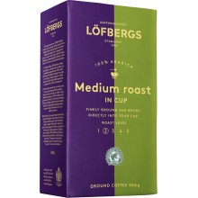 Кофе молотый Lofbergs Medium Roast In Cup 500 г (7310050001869)