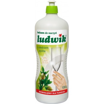 Средство для мытья посуды Ludwik  бальзам Жожоба 1л (5900498011968)