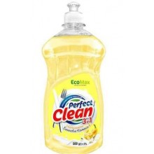 Средство для мытья посуды с бальзамом EcoMax Perfect Clean 3in1 Банановый коктейль 500 г (4820217132211)