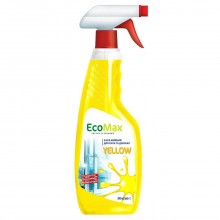 Засіб для миття скла EcoMax Yellow розпилювач 500 мл (4820217130972)