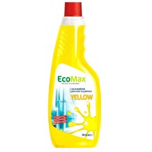 Засіб для миття скла EcoMax Yellow запаска 500 мл (4820217131009)
