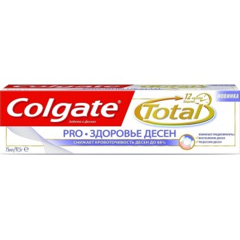 Зубная паста Colgate Total 12 Pro-здоровье десен 75 мл (6920354811159)