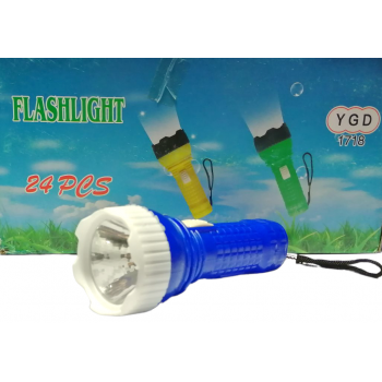 Фонарик с батарейками Led Flashlight YGD-1718 3*LR44 (6912358742461)