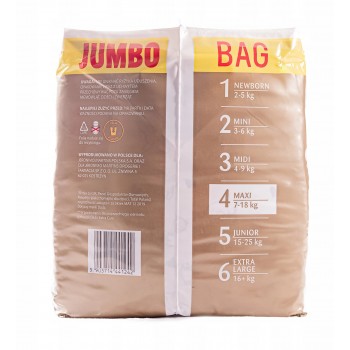 Подгузники Dada Extra Care GOLD (4) maxi 7-16 кг Jumbo Bag 82 шт (5903933668789)