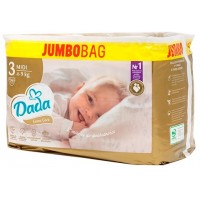 Подгузники Dada Extra Care GOLD (3) midi 4-9кг Jumbo Bag 96 шт (5903933668802)