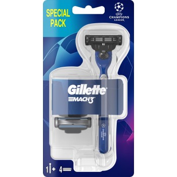 Бритва Gillette Fusion з 4 змінним картриджем (7702018536818)