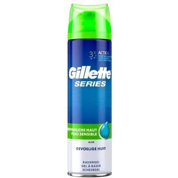 Гель для бритья Gillette Series Sensible Aloe 200 мл (3014260214692)