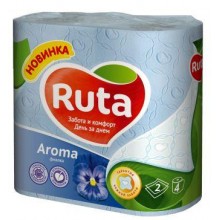 Туалетная бумага Ruta голубая 4 рулона (4820023740389)