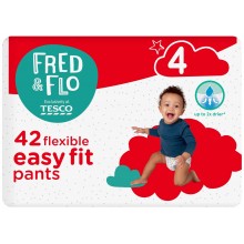 Подгузники-трусики Fred&Flo Easy Fit 4 (8-15 кг) 42 шт (5057753440473)