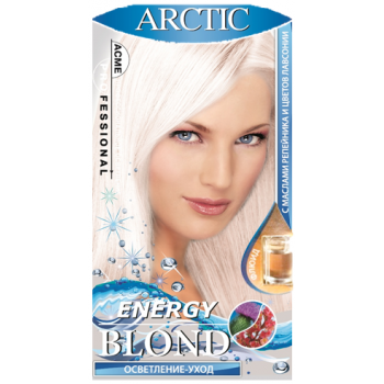Осветлитель для волос ACME Color Blond Energy Arctic с маслами репейника и цветов лавсонии (4820000305662)