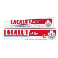 Зубна паста Lacalut aktiv 75 мл (4016369696309)