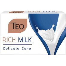 Мыло твердое Тео Rich Milk Delicate Care 90 г (3800024047367)