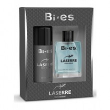 Подарочный набор мужской Bi-Es Laserre Pour Homme (туалетная вода 100 мл + дезодорант-спрей 150 мл)