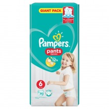 Подгузники-трусики Pampers Pants Размер 6 (Extra Large) 15+ кг 50 шт (8001090995094)