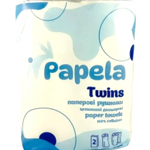 Паперові рушники Papela Twins 2 шари 2 рулони (4820270940143)