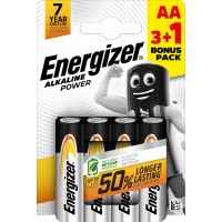 Батарейка пальчик Energizer Alkaline Power AA 4 шт (цена за 1шт) (7638900302103)