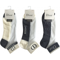 Шкарпетки жіночі короткі Діор BY634-2 розмір 36-41 (72940)