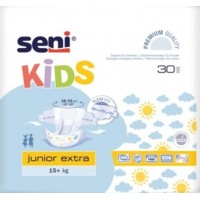 Подгузники детские Seni Kids Junior Extra 15+ кг 30 шт (5900516693176)