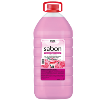 Жидкое крем-мыло с бальзамом Армони Sabon Лепестки Розы бутылка 5 л (4820220680525)