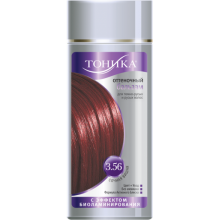 Оттеночный бальзам для волос Тоника С Эффектом Биоламинирования 3.56 Сочная вишня 150 мл (4690494031961)