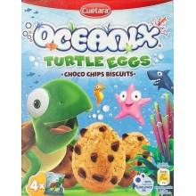 Печиво Cuetara Oceanix Turtleeggs choco chips biscuits 140 г (8434165502994)