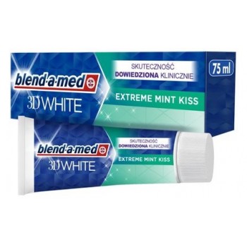 Зубная паста Blend-a-med 3D White Extreme Mint Kiss 75 мл (8006540316238)