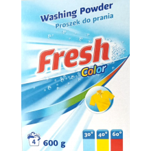 Пральний порошок Fresh Color 600 г 4 цикли прання  (5908226610445)