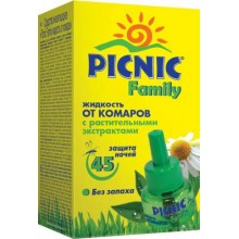 Жидкость от комаров Picnic Family на 45 ночей 30 мл (4820185020015)