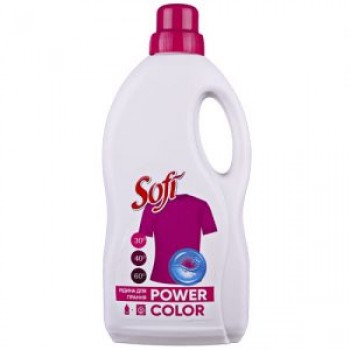 Жидкое средство для стирки Sofi Power Color 1000 мл (4820051292720)