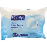 Влажная туалетная бумага Floralys Premium Sensitive 60 шт (20184773)