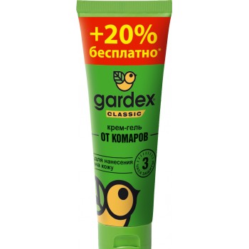 Крем-гель от комаров Gardex Classic 60 мл (4820184440128)