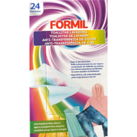 Активні серветки для прання Formil Colour 24 шт (20397920)