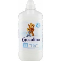 Кондиціонер для білизни Coccolino Sensitive Pure 1450 мл (8720181197079)