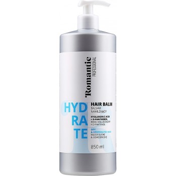 Бальзам для волосся Romantic Professional Hydrate для сухого волосся 850 мл (5903116737462)