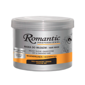 Маска для волос Romantic Professional Восстановление (аргановое масло и протеины шелка) 500 мл
