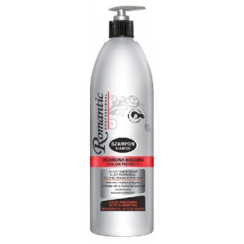 Шампунь для волос Romantic Professional Защита окрашенных волос (масло макадамии и кератин) 950 мл