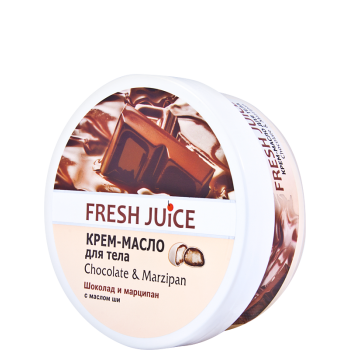 Крем-масло для тіла Fresh Juice 225 мл Шоколад і марципан (4823015925825)