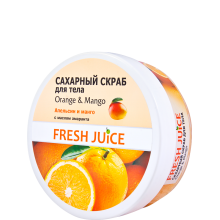 Цукровий скраб для тіла Fresh Juice 225 мл Апельсин і манго (4823015925771)
