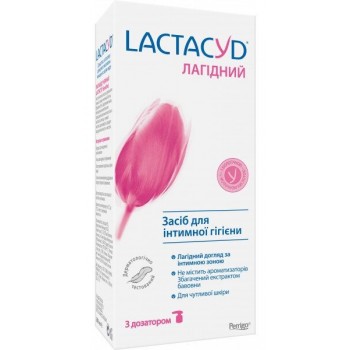 Гель для интимной гигиены Lactacyd Нежный с дозатором 200 мл (5391520943218)