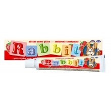 Детская зубная паста Rabbit Strawberry & Mint Flavour 45 г (8590338901848)