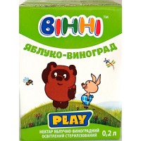 Сок детский Винни Play Яблочно-Виноградный 200 мл (4820146444881)