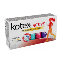 Тампоны Kotex Active Normal 16 шт (5029053564494)