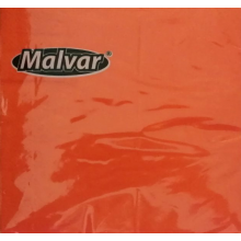 Серветка Malvar Оранжева 30*30 см 2-ох шарові 40 шт (4820227530427)
