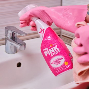 Пена для чистки ванной комнаты The Pink Stuff спрей 750 мл (5060033820117)